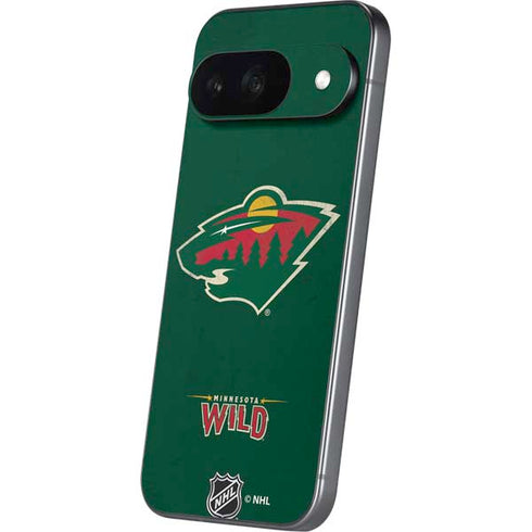 NHL Minnesota Wild Distressed Google Pixel 9 Skin